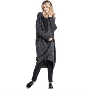 Sympli Lockhart Knit Oversized Open Cardigan Women's M